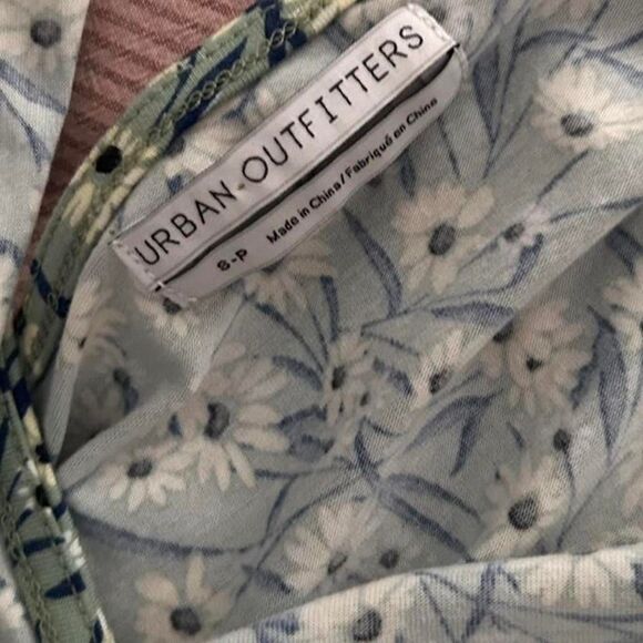 Urban Outfitters Billie Micro Floral Wrap Romper – Soft Grunge Mini, Size Small - Picture 6 of 6